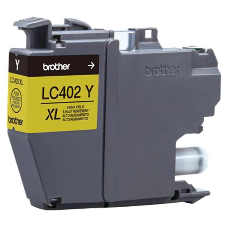 Cartucho de tinta Brother LC402XLY amarillo - Cartucho de tinta Brother LC402XLY amarillo -